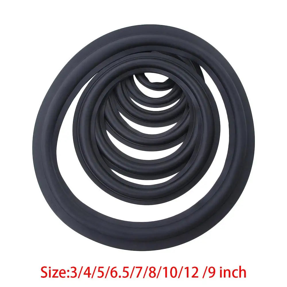 Subwoofer Audio Speaker Rubber Edge Suspension Edge Ring Speaker Repair Accessories Speaker Folding Edge Ring Folding Ring