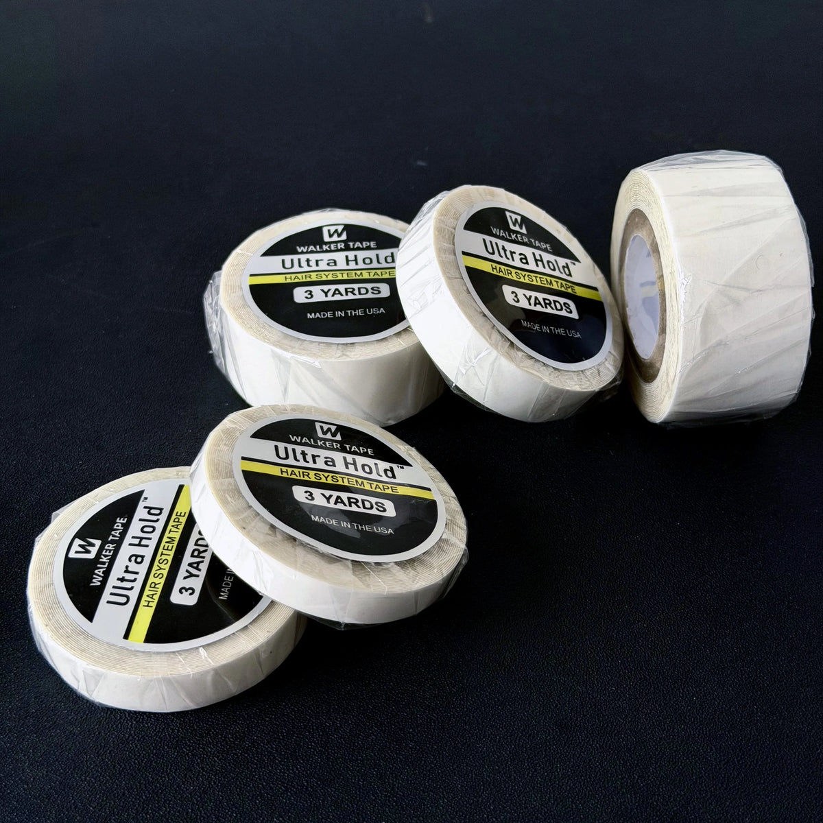 Walker Tape Ultra Hold Lace Front Hair System Tape 3/12Yards 4Sizes 0.8/1.0/2/2.54cm Strong Adhesive Wig Toupee Tape