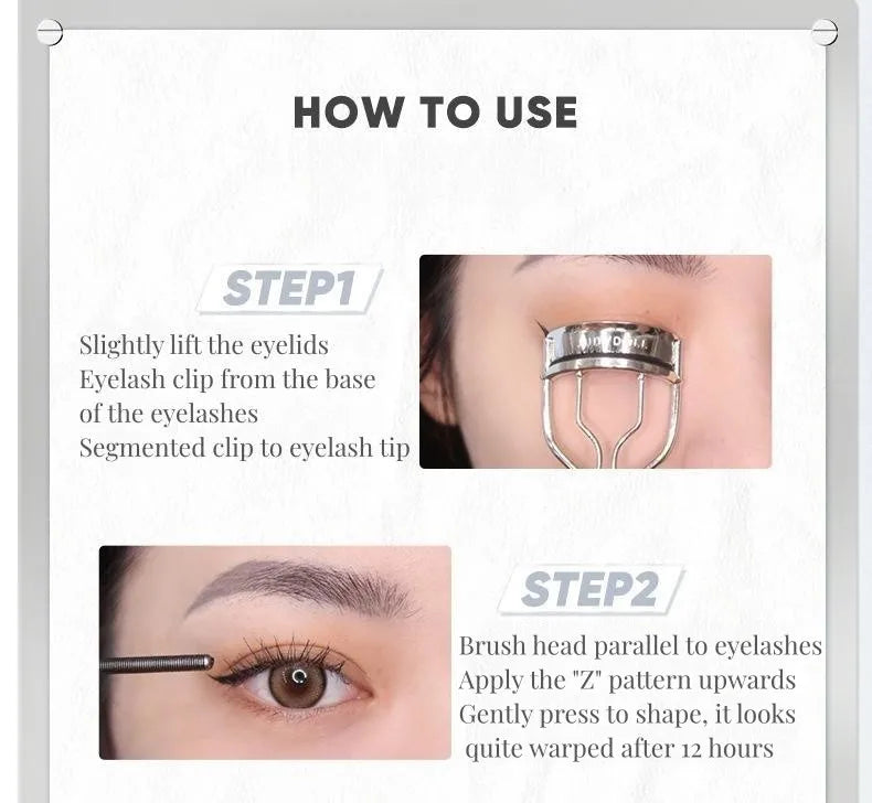 Judydoll Judydoll Small Steel Tube Lash Lengthening Curling Thick Mascara Natural Quick Dry Waterproof Non-smudg Eye Makeup