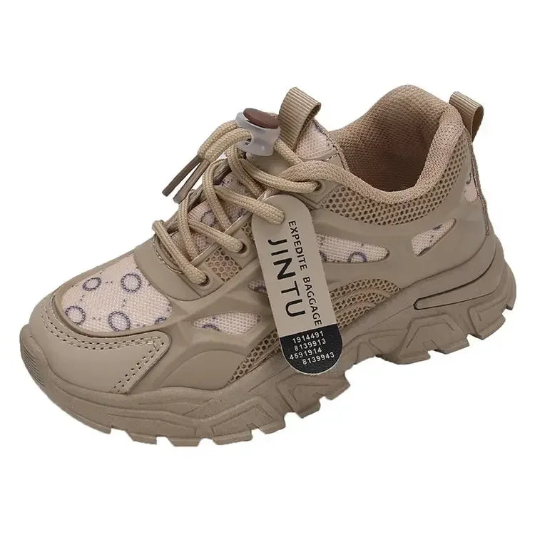 Children's Casual Shoes 2023 Spring Style Net Breathable Non-slip Running Shoes For Boys And Girls Comfortable Outdoor Footwear