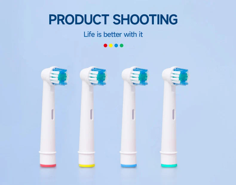 4/8pcs Replacement Brush Heads For Oral-B Electric Toothbrush Advance Power/Vitality Precision Clean/Pro Health/Triumph/3D Excel