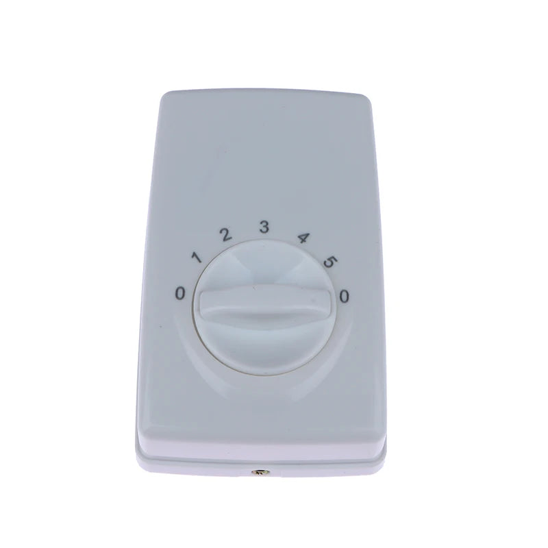 Easy-to-Install Fan Speed Controller, Electric Panel Switch, 5 Speeds Adjustable, No Welding Necessary