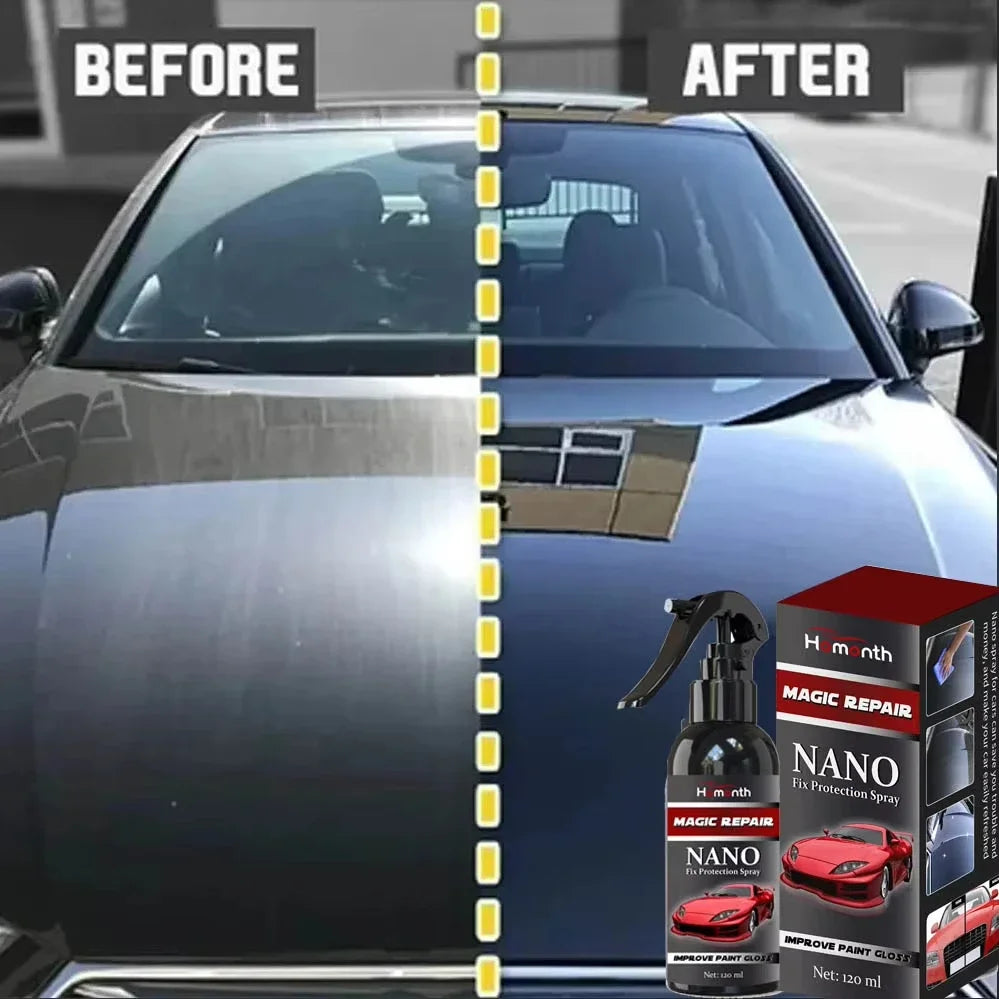 Graphene Nano Ceramic Car Coating Kit - Universal Professional Car Beauty, High Gloss Car Paint Protection, Long-Lasting Gloss