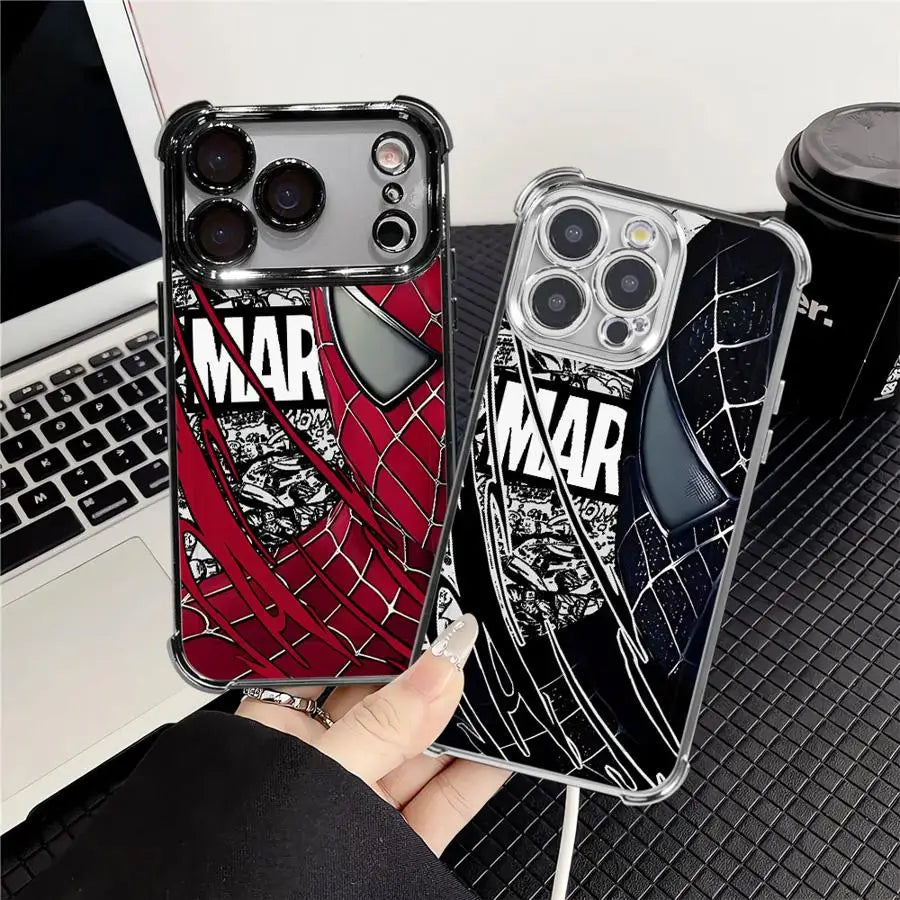 Cool S-spiders-man Phone Case For Huawei Honor X6d 600 x8d X5c X7d Magic7 Play10 400 X9d X6c Pro Lite 4G 5G Anti Fall Airbag