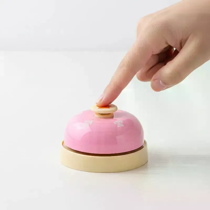 Pet Training Bell for Dogs and Cats–Non-Slip Print Communication Press Bell for Smart Feeding, Doggy Doorbell, Call Bell