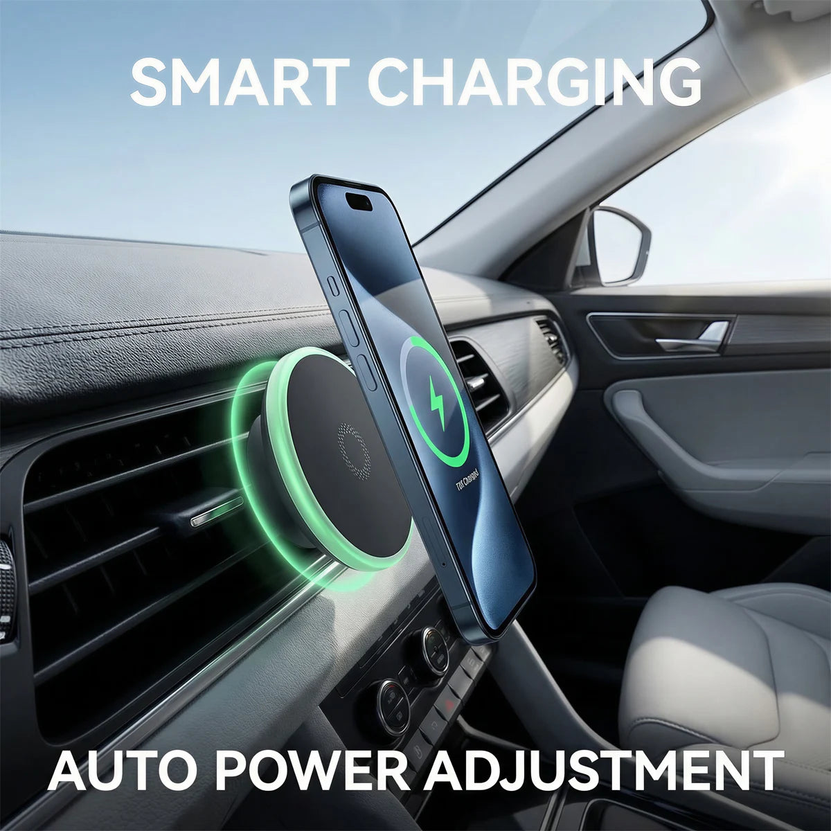 For Porsche Macan 2015-2023 2024 2025 Special Car Phone Holder Car Wireless Charger Mount Magnetic MagSafe Holder Phone Charger
