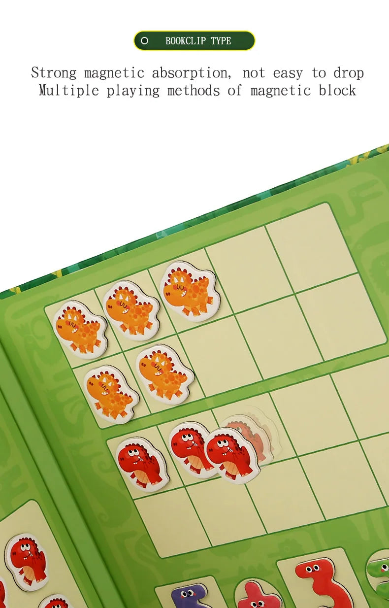 Children's math enlightenment teaching aids, number decomposition, addition and subtraction toys, educational magnetic puzzle