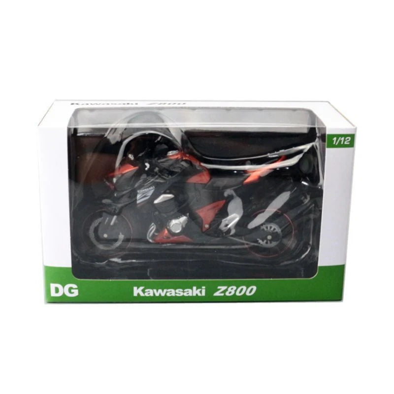 1/12 Kawasaki Ninja Z800 Alloy Racing Cross-country Motorcycle Model Simulation Metal Toy Street Motorcycle Model Childrens Gift