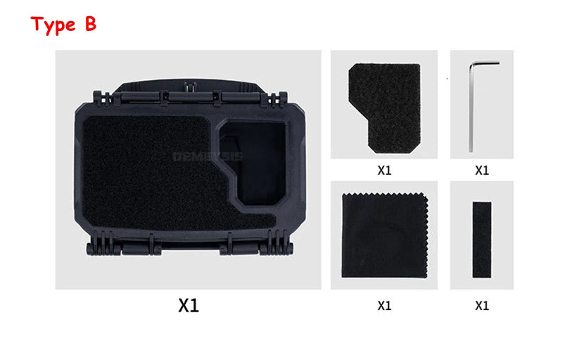 Tactical MOLLE Mobile Phone Box V2 Sport Chest Rig Hunting Vest Navigation Board Instant Equipment  Front Panel Phone Holder