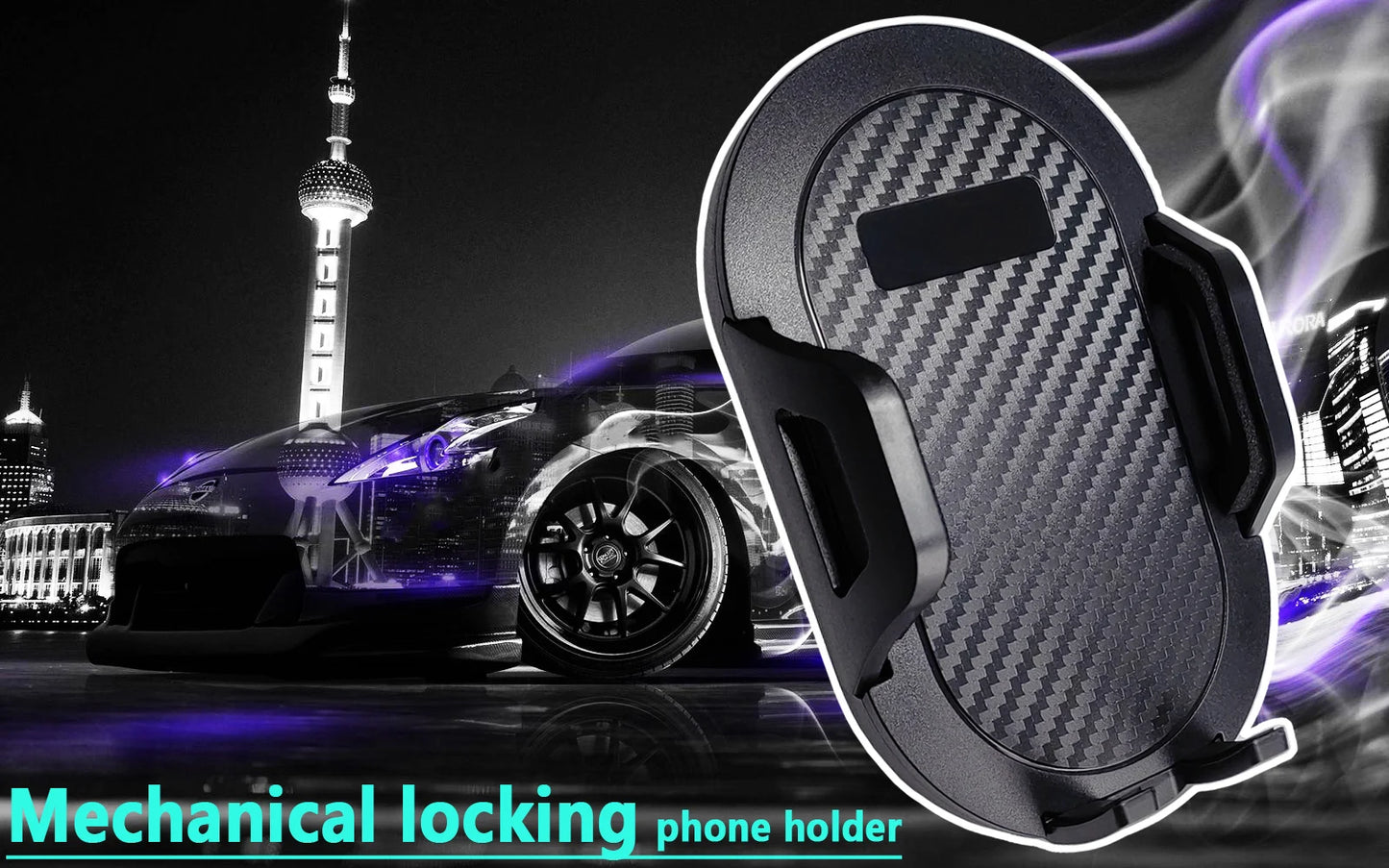 Car Phone Holder For Volkswagen VW Golf 8 MK8 2021-2024 Mobile Phone Mounts Car Wireless Charging Special Fixed Base Accessories