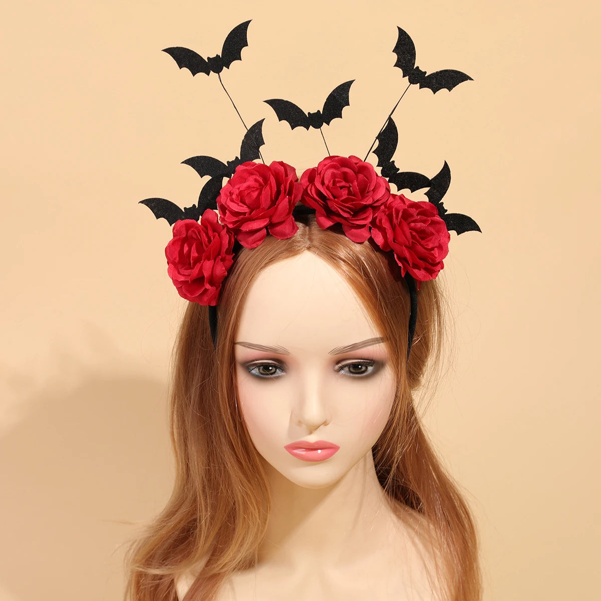 1 Piece of Halloween Costume Accessories, Headbands, Hair Accessories, Bat Headbands, Girl Role-Playing Headbands