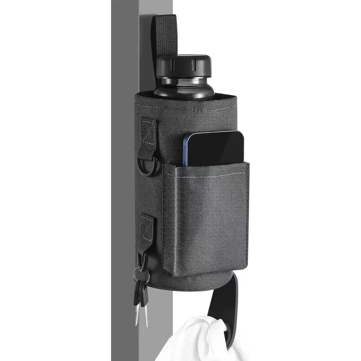 Magnetic Bottle Bag Gym Bag Sling Bag With Shoulder Strap Phone Holder Crossbody Bag Gym Accessories Organizer For Men And Women