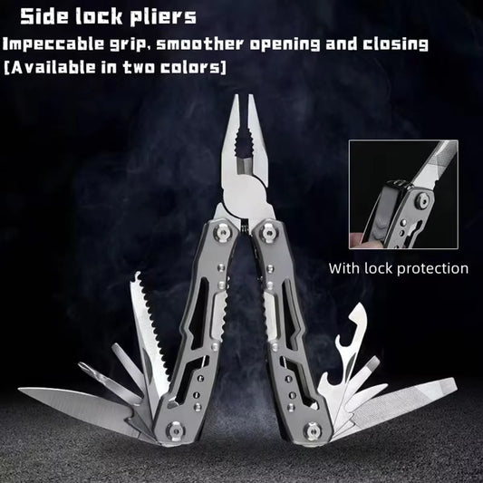 Outdoor Multitool Camping Portable Stainless Steel Edc Folding Multifunction Tools Emergency survival Knife Pliers
