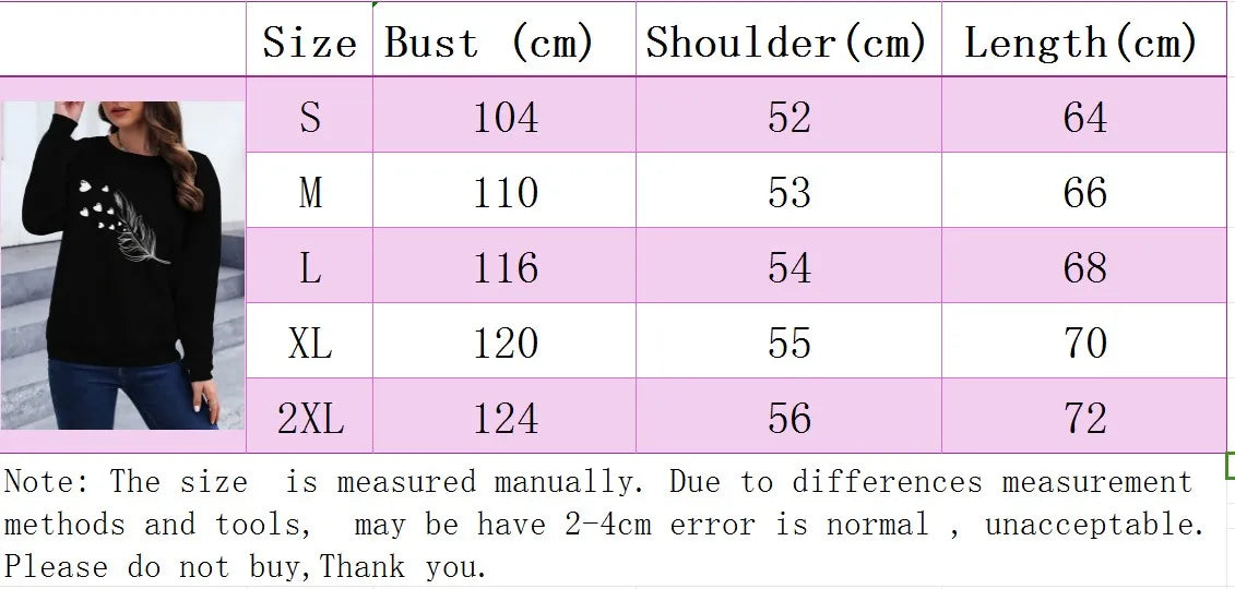 Paris Loose Sweatshirt Casual Long Sleeve Women Autumn and winter  Comfortable Pullover Crewneck Loose Female Clothes