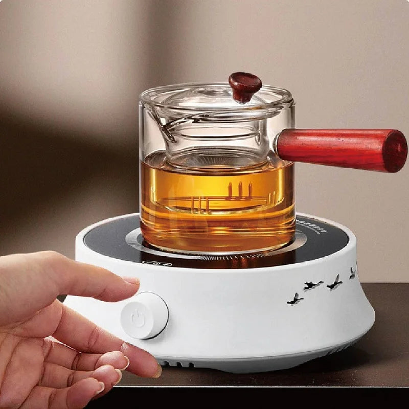 220V Mini Electric Stove Boiling Water Stove Household Tea Making Machine Multi-function Coffee Tea Heater Heating Stove 800W