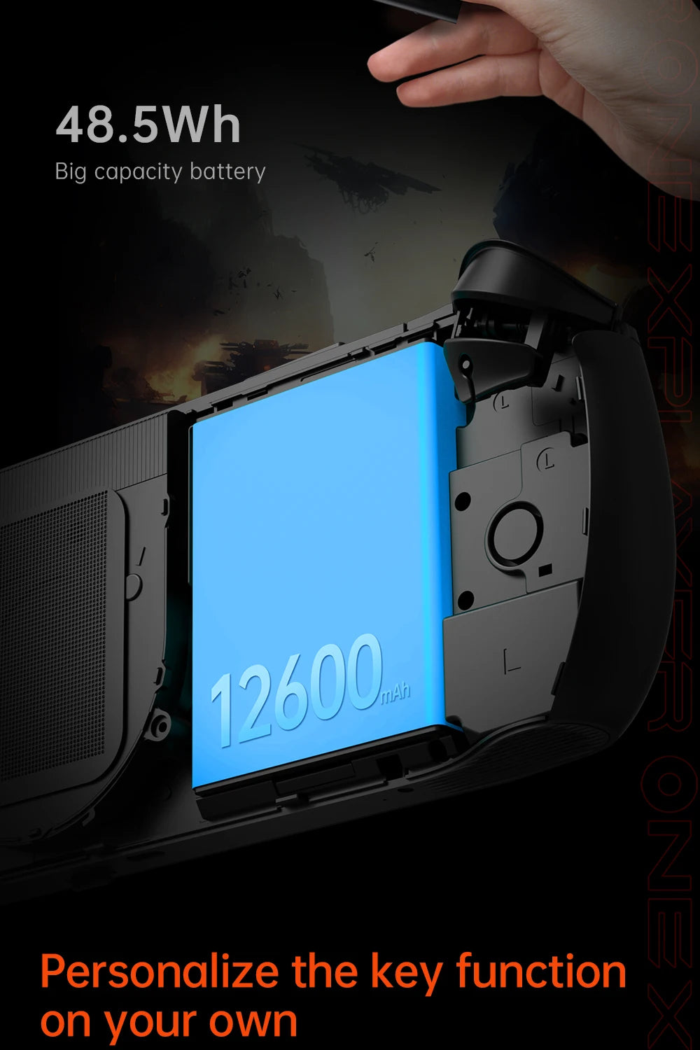 OneXPlayer OneXFly F1 Pro AMD AI 9 HX 365 370 OLED 144Hz Screen Gaming Handheld Console 3A Gamepad 7” PC Game Computer Laptop