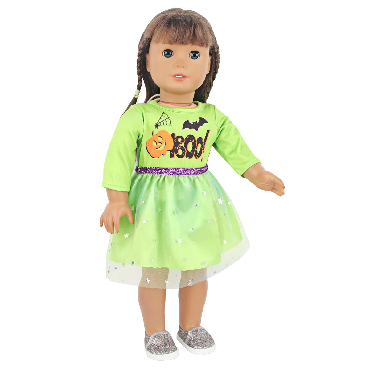 Halloween Doll Clothes Festival Pumpkin, Skeleton Costumes For 18 Inch American&43cm Baby New Born,OG,Life Girl Doll Accessories
