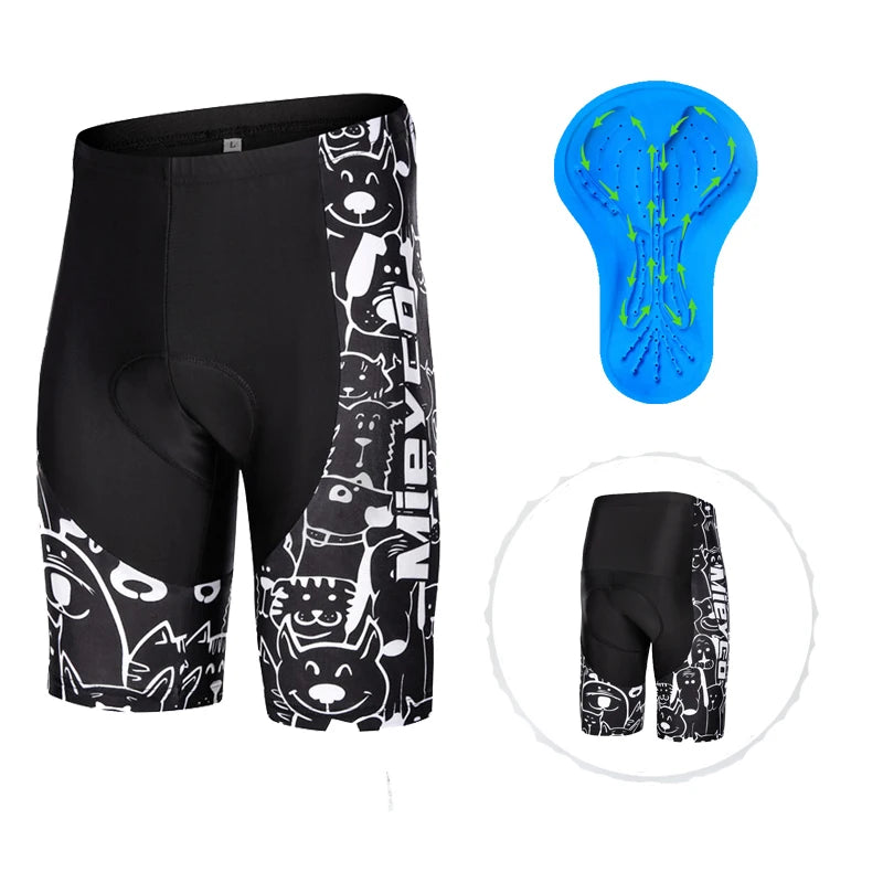 Men's Short-Sleeved Cycling Jersey Suit, Breathable Quick-Drying Clothes, Mountain Bike Set, Sports Equipment, Sweat Wicking