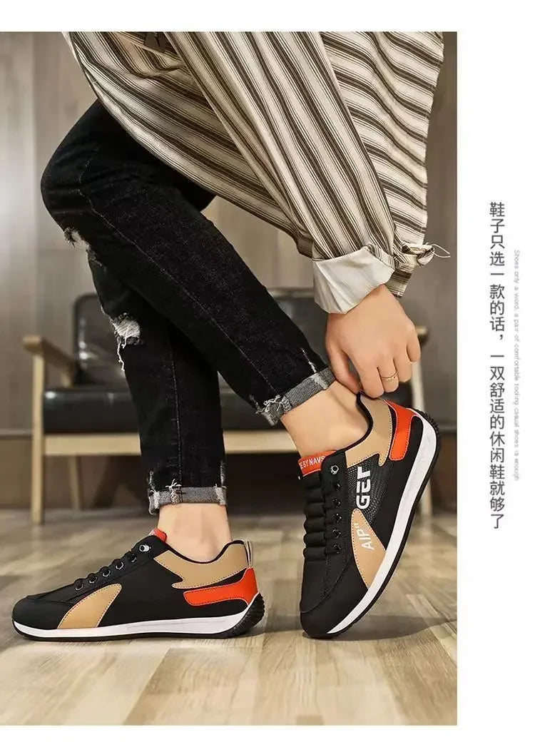 Spring and Autumn New Style Men's Shoes Spring and Summer Sports Board Shoes Running Lightweight Casual Shoes