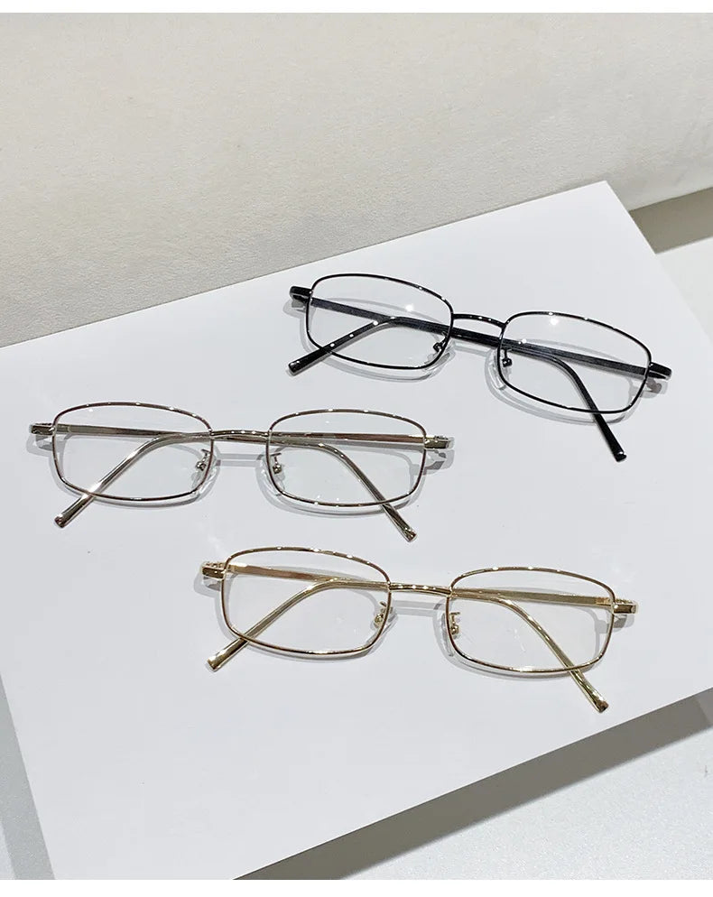 Intelligent Photochromic Myopia Glasses Women Retro Trendy Minus Sight Sunglasses 2 in 1 Farsighted Eyewear Diopter Prescription