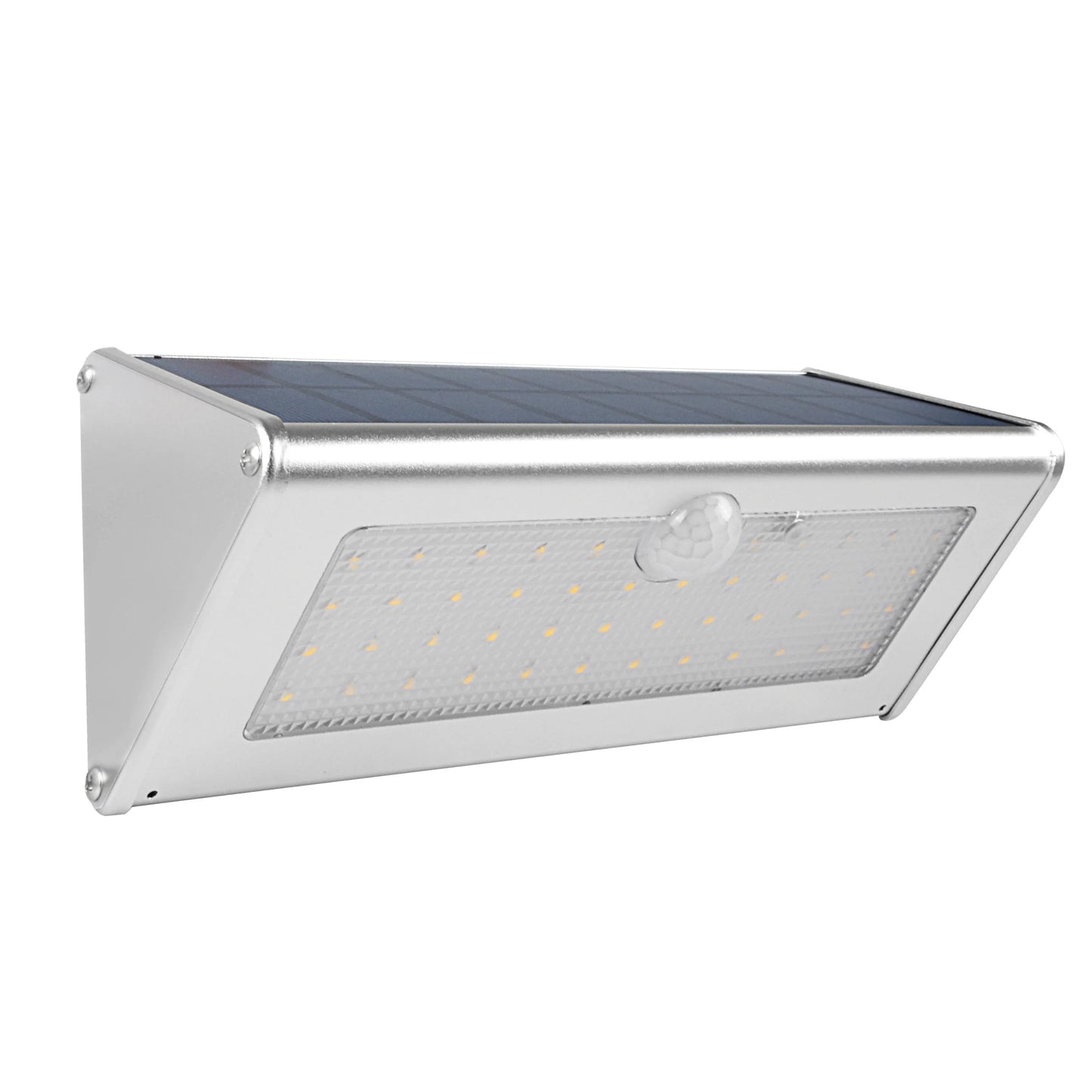 Solar LED Light Outdoor WaterProof Aluminum RIR Motion Sensor Solar Powered Path Lamp for Garden Fence Wall Security Lighting