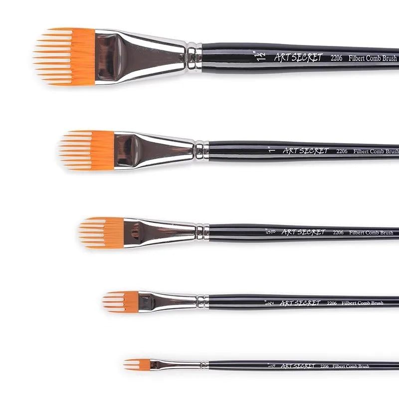 High Quality Face Body Paint Brushes Sky Blue Artist Watercolor Painting Makeup Brush Set For Kids