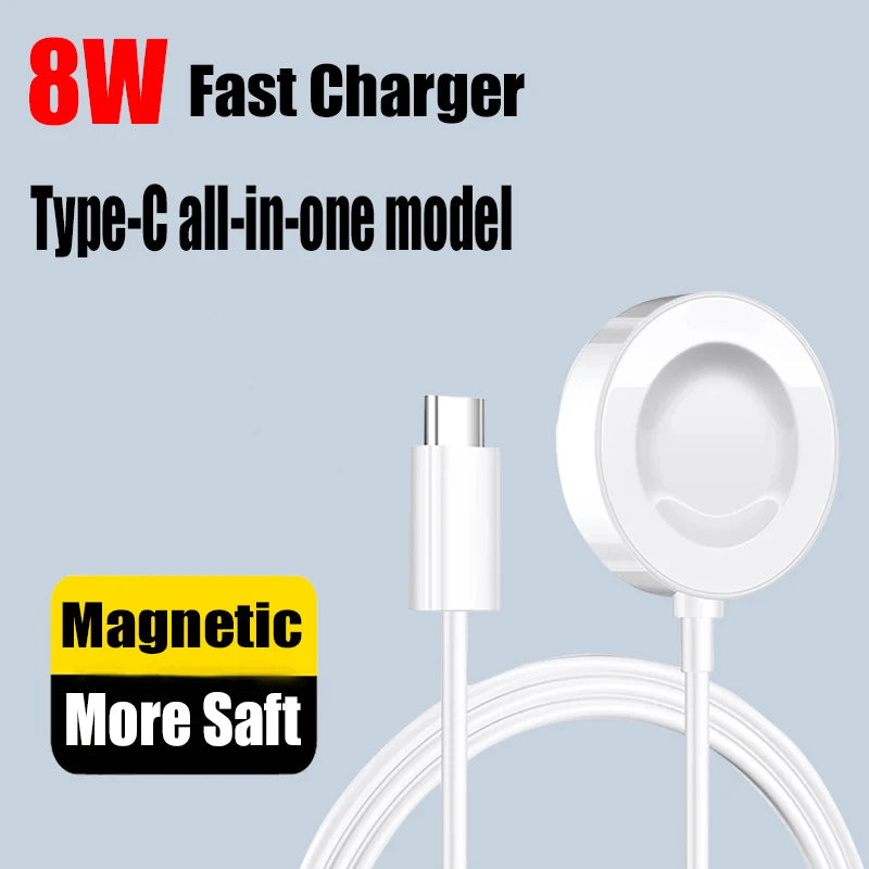 Magnetic Wireless Charger For Huawei Watch 4 GT4 GT3 USB Fast Charging Cable For Huawei Watch 3pro GT Runner GT2 PRO Charger