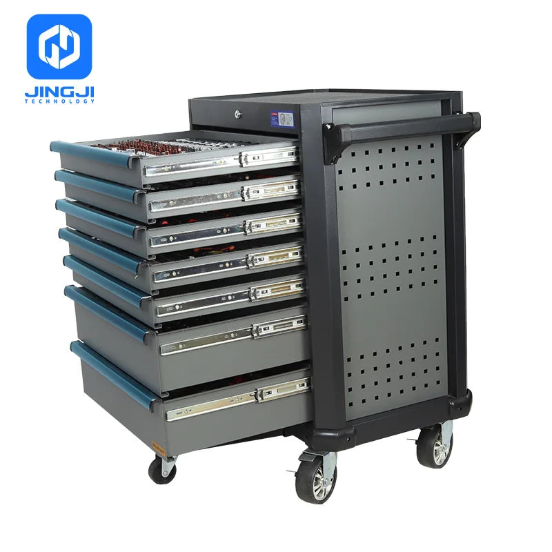 Storage Cabinet Toolbox Drawers Cart Tools Trolley Rolling Tool Cart For Mechanic