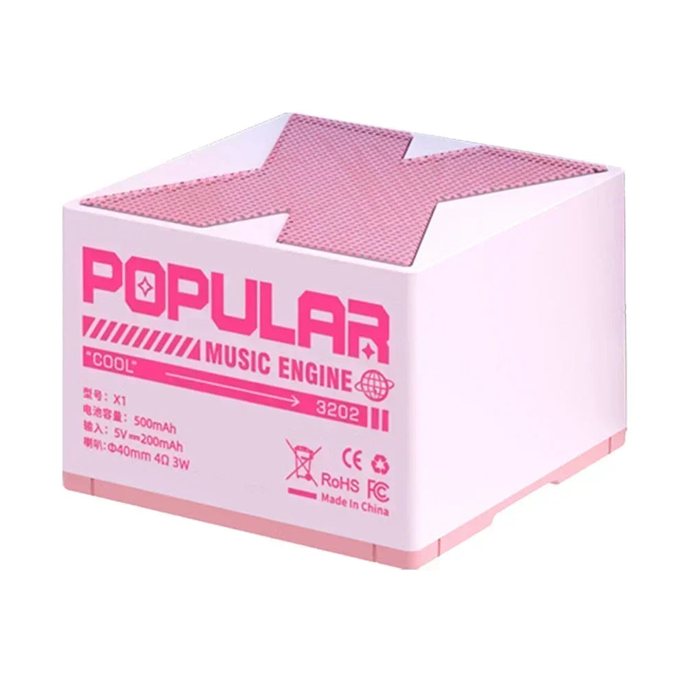 portable Mini wireless Bluetooth audio speaker full range audio player suitable for outdoor activities office and relaxation