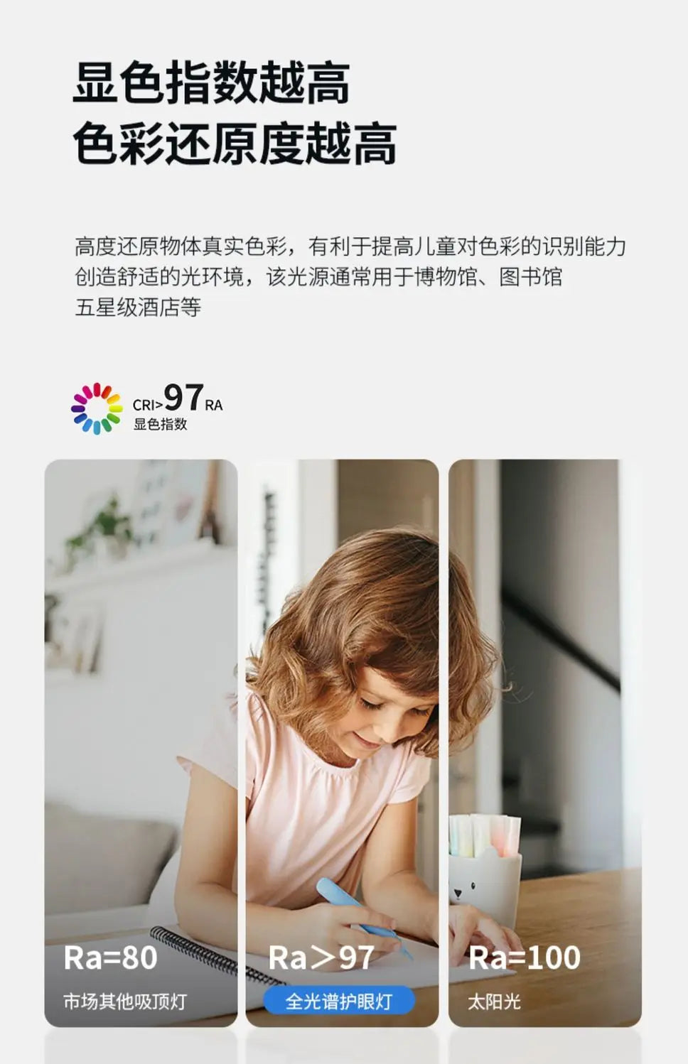 Smart sky light Bedroom study full spectrum blue sky clear sky ceiling light Access to mi home app mijia mesh xiaomi version