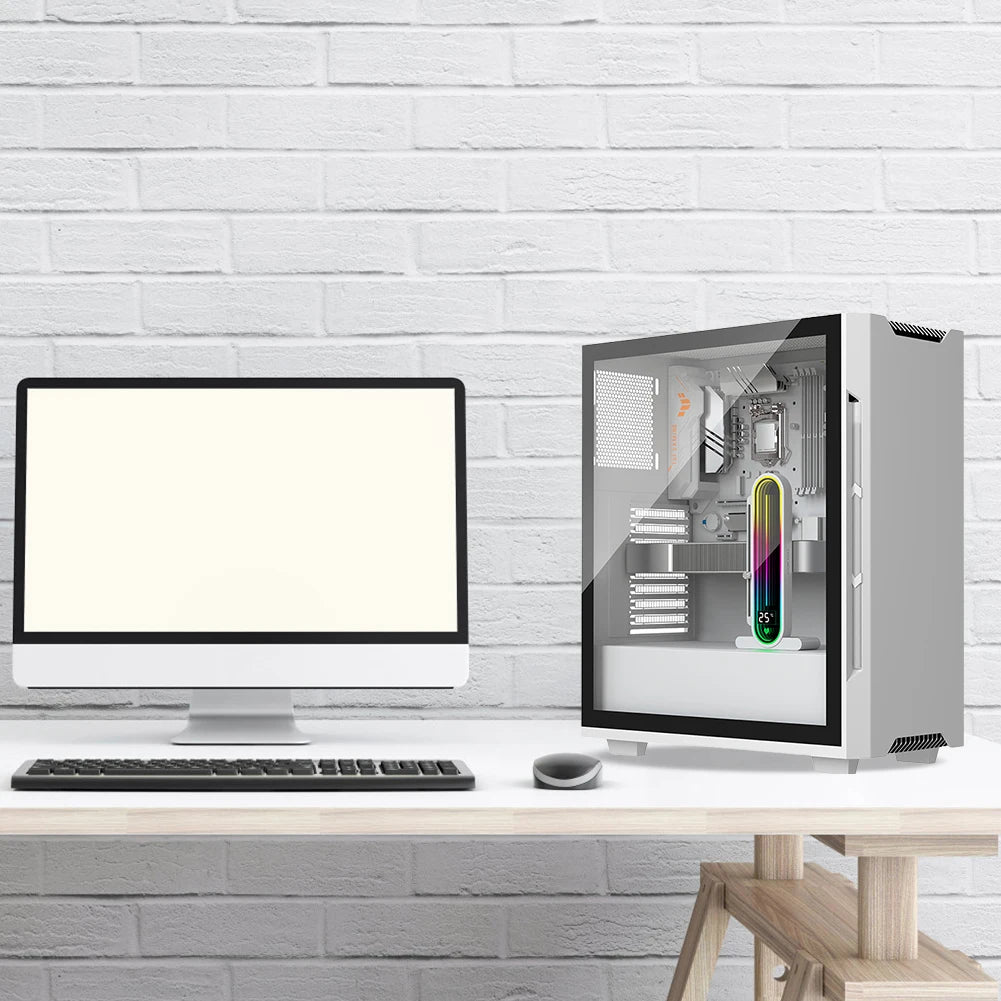 Graphics Video Stand 5V 3Pin ARGB Magnetic Base Jack Desktop Computer Case Video Card Holder GPU Water Cooling Kit Support Stand