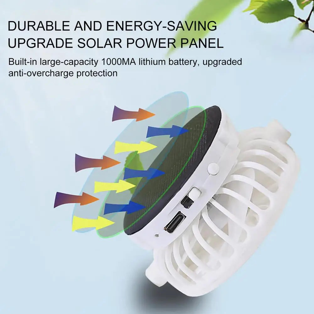 Hat With Solar Powered Fan Baseball Hat Sun Hat Breathable Beach Hat With Cooling Fan UV Protection Solar Powered Fan Hat