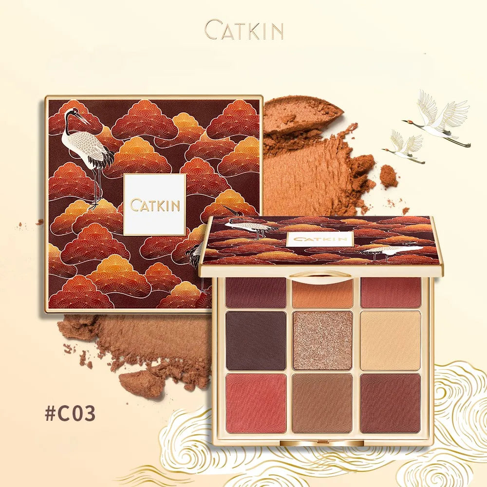 CATKIN Eternal Love Seasonal 9 Colors Eyeshadow Glitter Shimmer Matte Metallic Natural Special Chinese Modern - Hot Sales