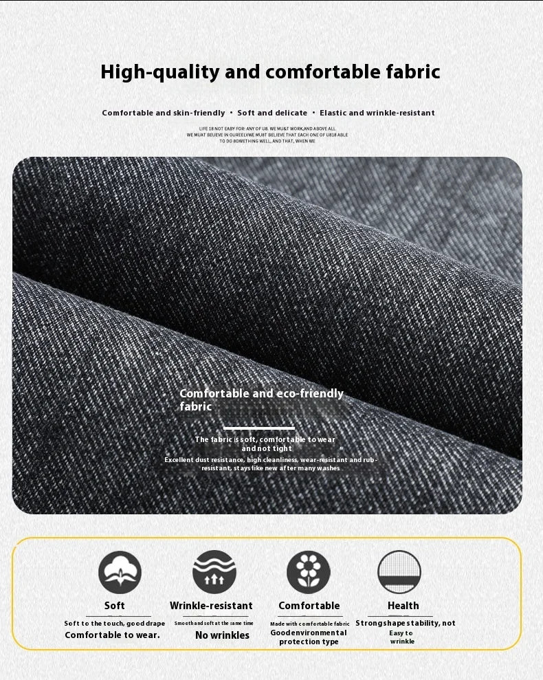 Jeans Men's Fall 2025 New Loose Leg Harem Pants Men's Elastic Waist Casual Pants