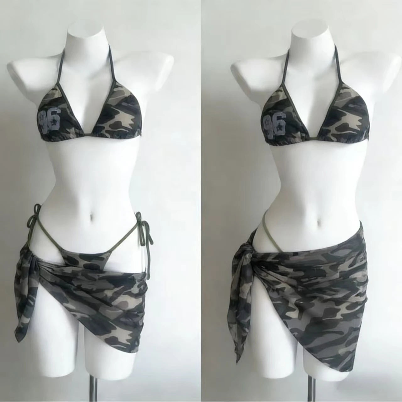 2026 Fashion Pool Party Bikini Set For Ladies Swimwear High Stretch Soft Fabric Beach Outfit Summer Vacation Trendy New Style
