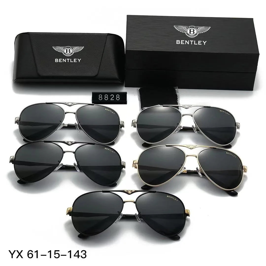 Car High End Men And Women Sunglasses Protection Goggles For Bentley Continental GT MULLINER Bentayga Flying Hurtling Spurlogo