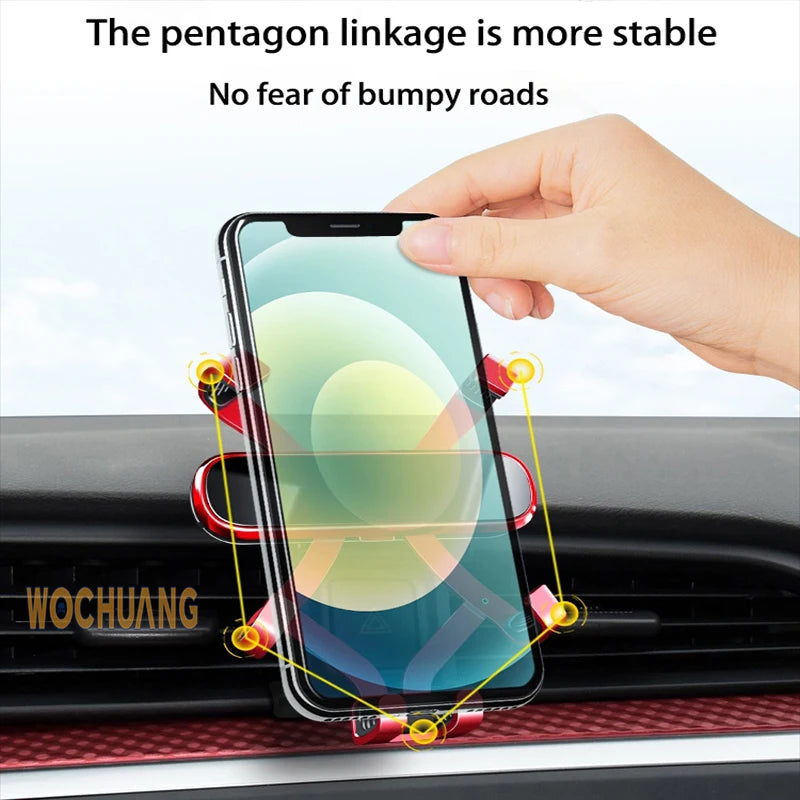 Car Phone Holder For Mazda 6 2004-2015 GPS Special Gravity Navigation Mobile Bracket 360 Degree Rotating Bracket Accessories