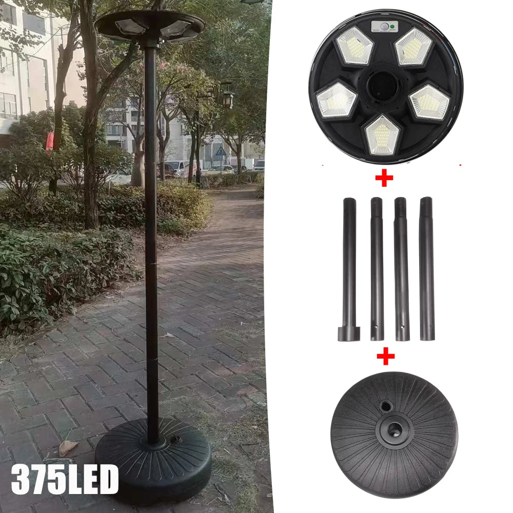 Portable Solar Floor Lights Motion Sensor Solar Garden light Solar Street Lamp Outdoor Emergency Waterproof for Parking Yard