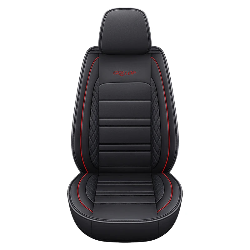 Car Seat Cover For Peugeot 207 206 2008 308 407 307 Sw Cc 205 107 208 Universal Waterproof Leather Auto Accessories