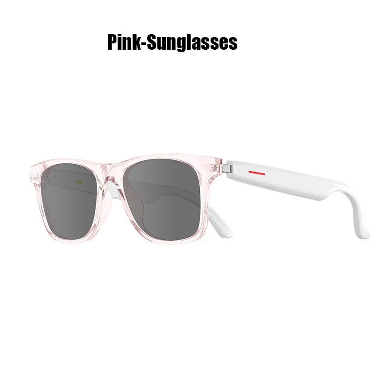 Smart AI Glasses with Language Smart Glasses Earphones Touch Control 10 Meters Wireless Distance AI Glasses for Travel Business