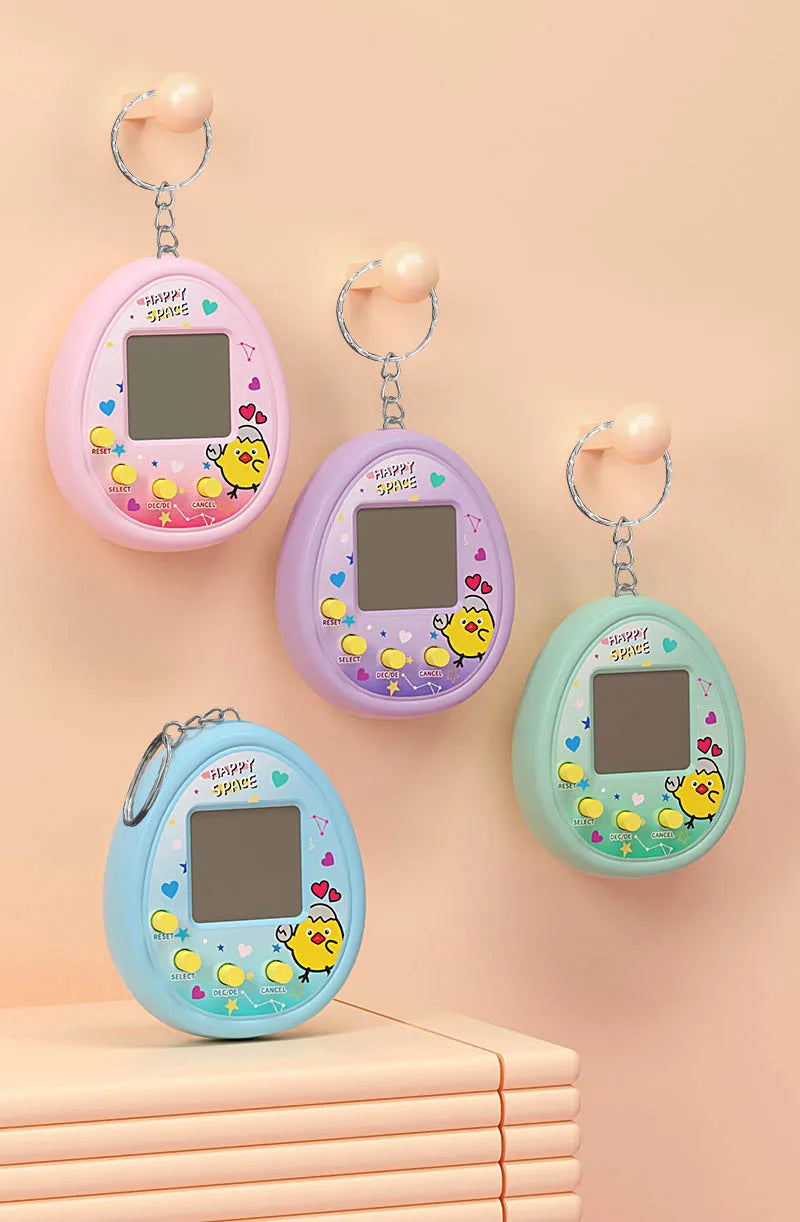 Kids Electronic Pets Game Toys Tamagotchi Virtual Original Digital Animals Toys Pixel Screen Pocket Game Console For Children