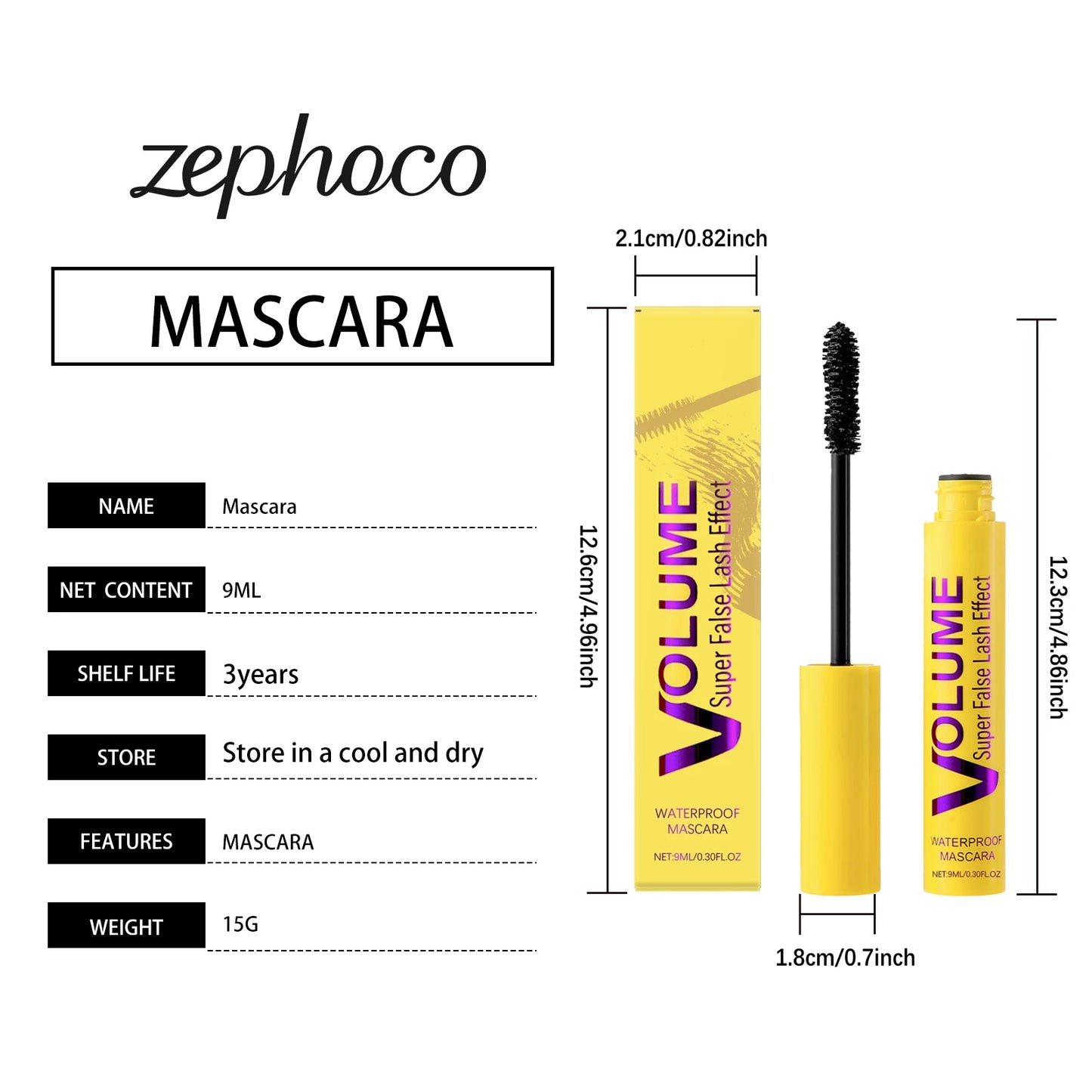Mascara Lengthening Waterproof Extra Volume Longer Thicker Eyelashes Lasting Silky Curling Black Lash Boosting Make up Primer
