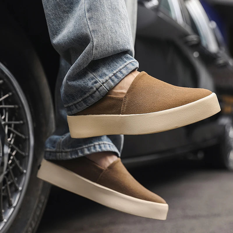 Luxury Brand Men's Loafers Slip-On Comfortable Casual Shoes Breathable Soft Sole Driving Moccasin Classic Male Walking Shoes