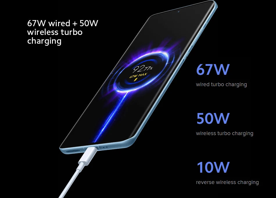 2340x1080 6.28inchs Global firmware Xiaomi 12 Smartphone  Qualcomm Snapdragon 8 Gen1  50MP 32MP Android  used phone