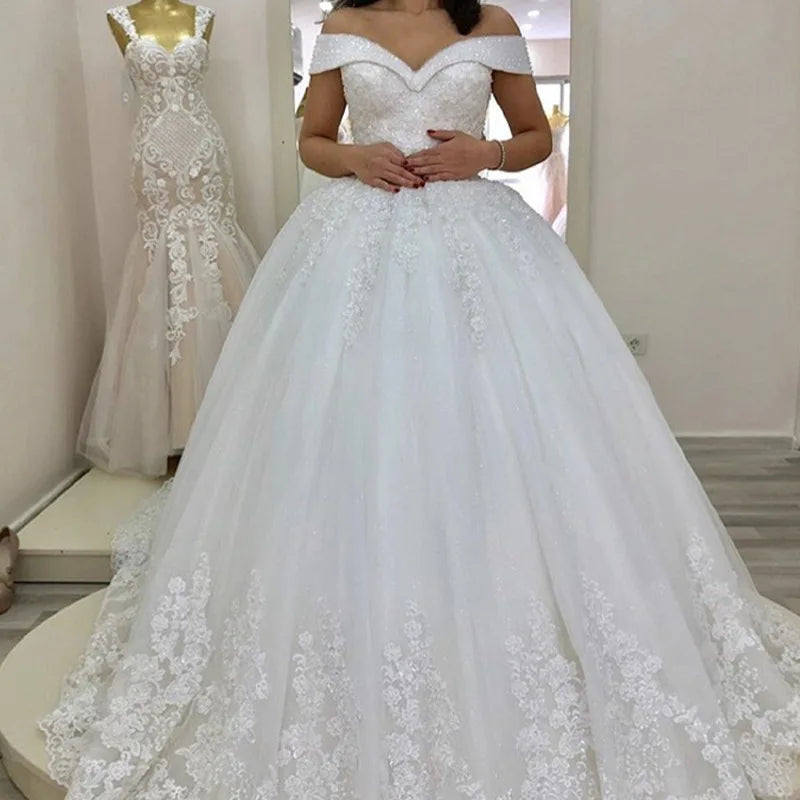 Wedding Guest Woman Dress Wedding Dresses for Women 2024 Bride Ball Gown Princess Vintage Elegant Weddings