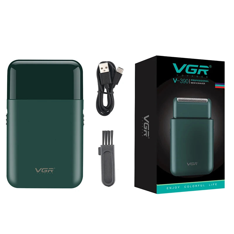 VGR Razor Professional Electric Shaver Mini Beard Trimmer Shaving Machine Shaving Machine Razor Electric Razor for Men V-390