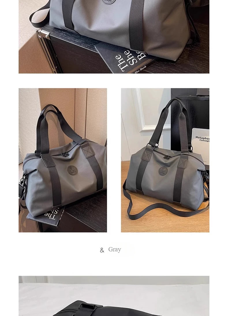 Travel bag Women's short-distance lightweight large-capacity duffel bag Men's business travel handbag Sports fitness backpack