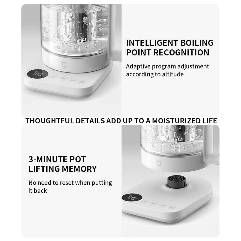 NEW XIAOMI MIJIA Multifunctional Health Pot Electric kettle N1 Household Appliances 800W 304 Stainless Steel Heat Preservation