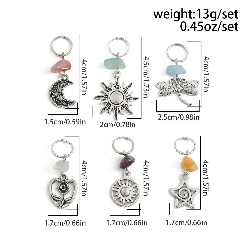 Ethnic Style Braided Hair Ring Butterfly Alloy Tassel Hair Band Women Headband Hip-hop Style Weave Hair Accessories Travel