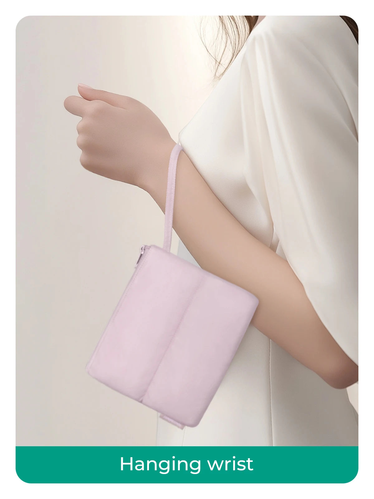 BAGSMART Mini Makeup Bag Portable Cosmetic Storage Bag Earphone Purse Jewelry Organizer Pouch Women Sanitary Napkin